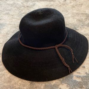 Black Floppy sun hat